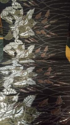 batik Tulis motif bunga antorium